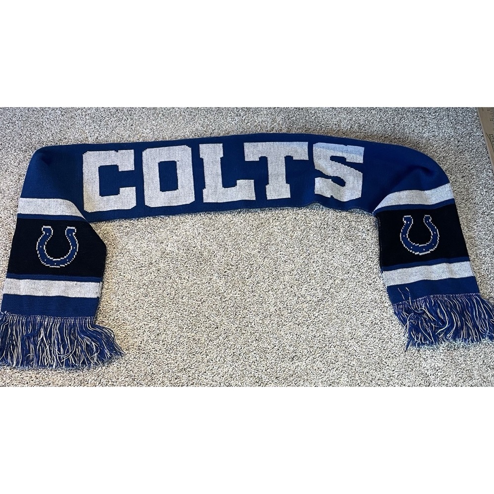 Indianapolis Colts Scarf‎ NFL Football Winter Fan Collectible